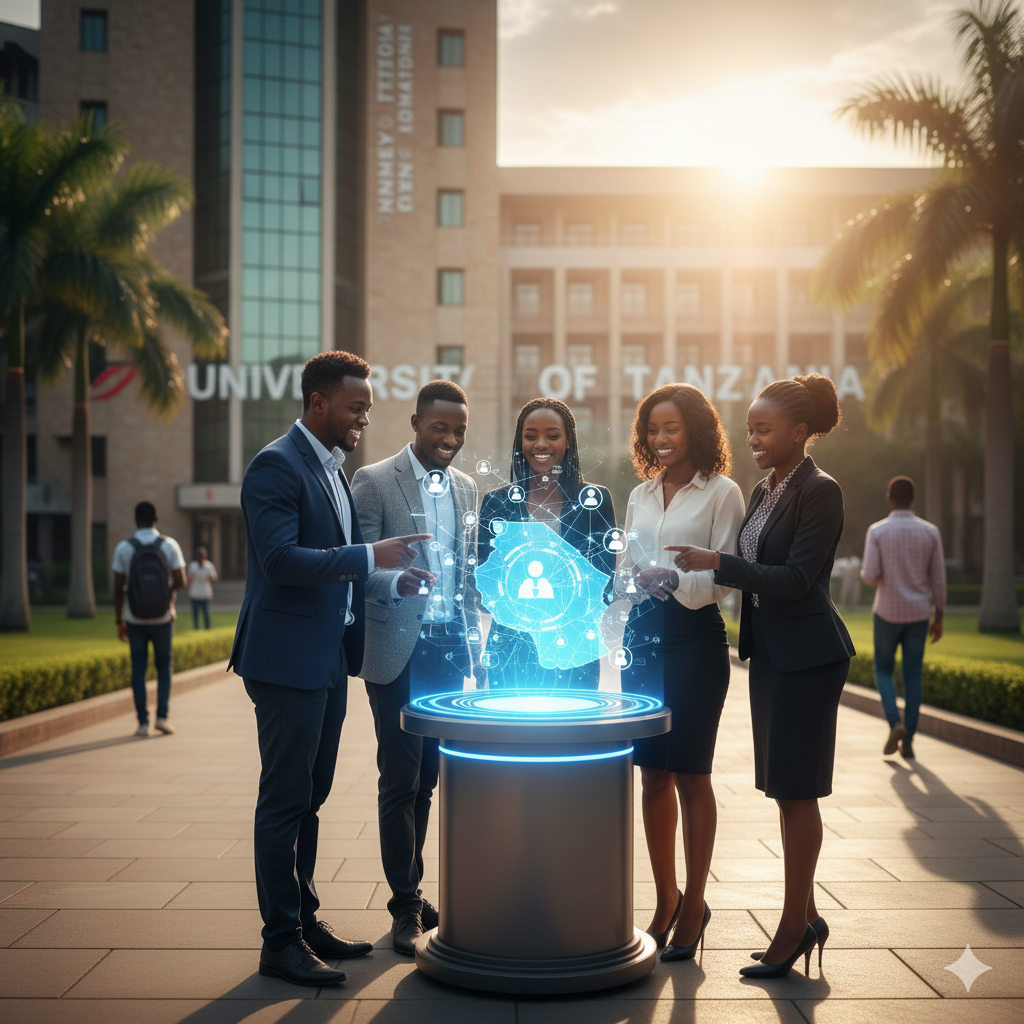 Mwanafunzi anafanya uchaguzi wa kozi